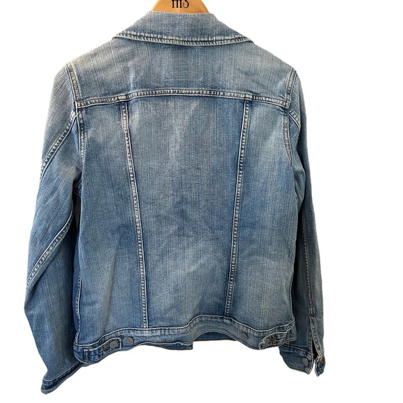 Levi’s Blue Denim Button Trucker Jacket | Size Large - Picture 10 of 10